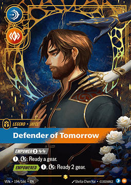 Jayce, Defender of Tomorrow (V.2) VEN-194 Showcase NM Englisch Foil