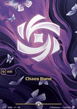 Chaos Rune VENX-R05b Showcase Near Mint Englisch Foil