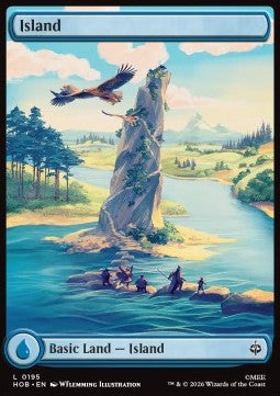 Insel HOB-195 Land Near Mint Deutsch Foil