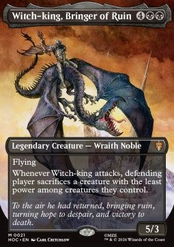 Witch-king, Bringer of Ruin (V.1) HOC-21 Mythic Near Mint Englisch Foil