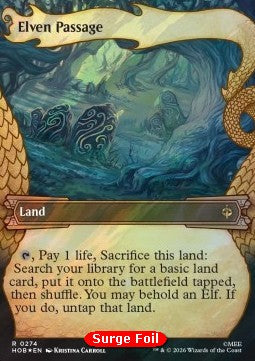 Elven Passage (V.2) XHOB-274 Rare Near Mint Englisch Foil