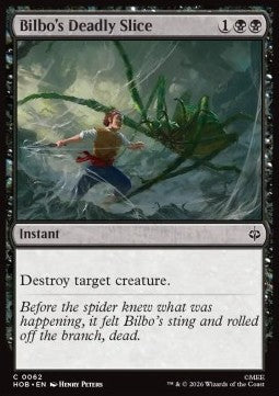 Bilbo's Deadly Slice HOB-62 Common Near Mint Englisch Foil