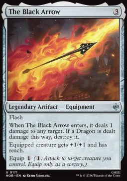 The Black Arrow HOB-171 Uncommon Near Mint Englisch Foil