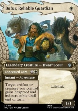 Bofur, Reliable Guardian // Concerted Care (V.1) XHOB-215 Uncommon Near Mint Englisch Foil