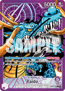 Kaido (OP17-058) (V.2) OP17 Alternate Art Near Mint Englisch