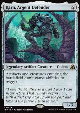 Karn, Argent Defender FRA-279 Rare Near Mint Deutsch