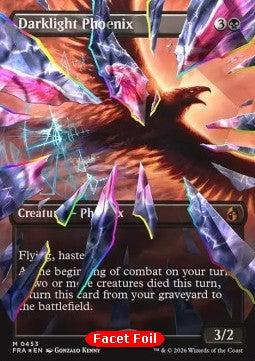 Darklight Phoenix (V.3) XFRA-453 Mythic Near Mint Englisch Foil