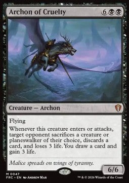 Archon of Cruelty FRC-47 Mythic Near Mint Englisch