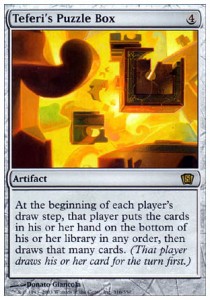 Teferi's Puzzle Box 8ED-316 Rare Light Played Englisch