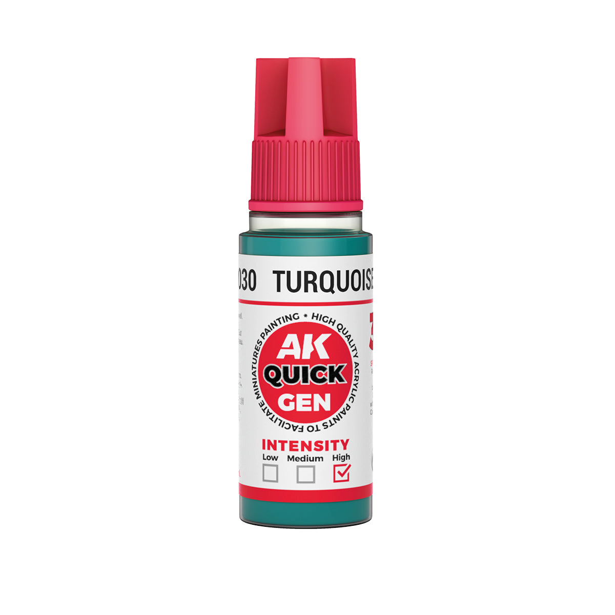AK Interactive QUICK GEN Turquoise Green