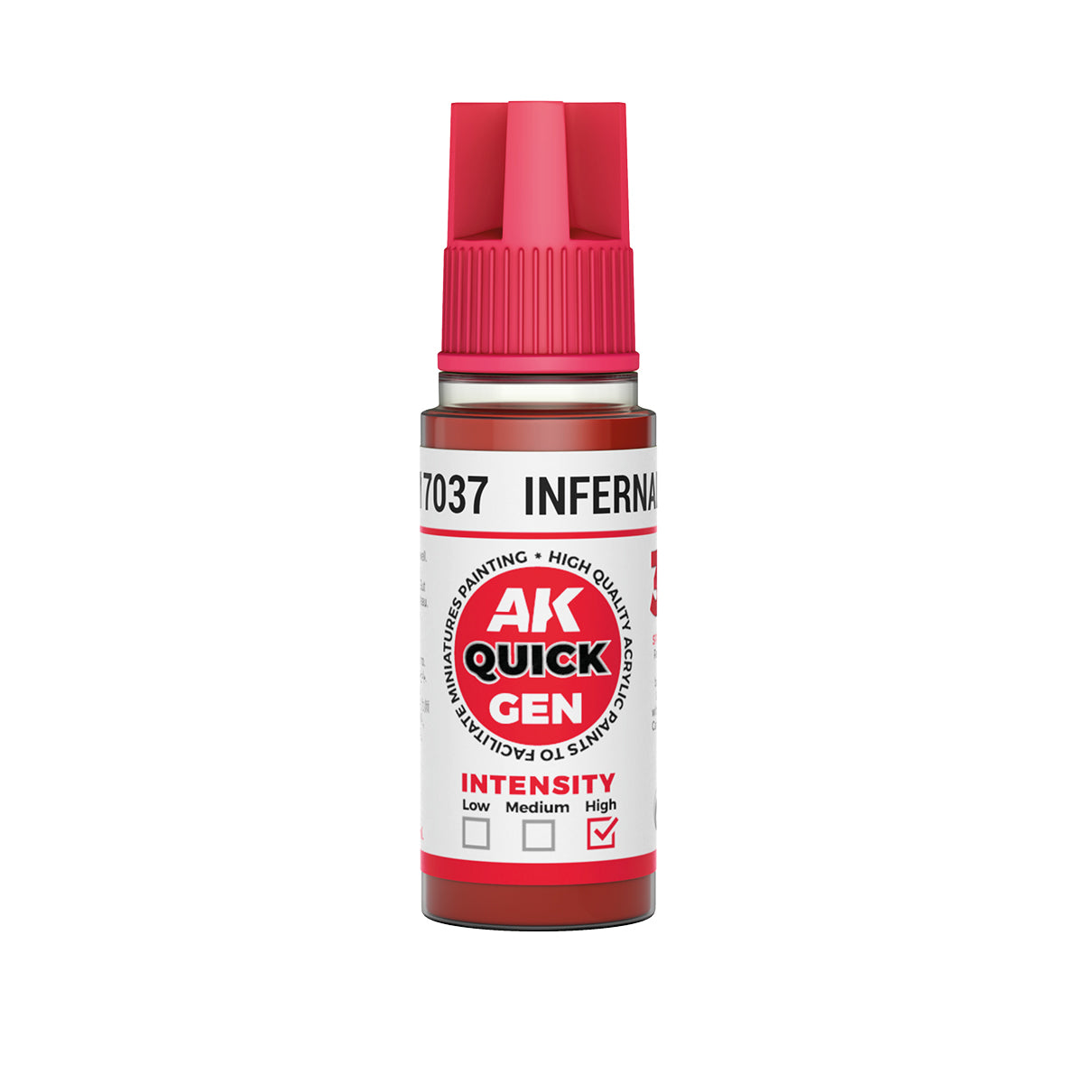 AK Interactive QUICK GEN Infernal Red