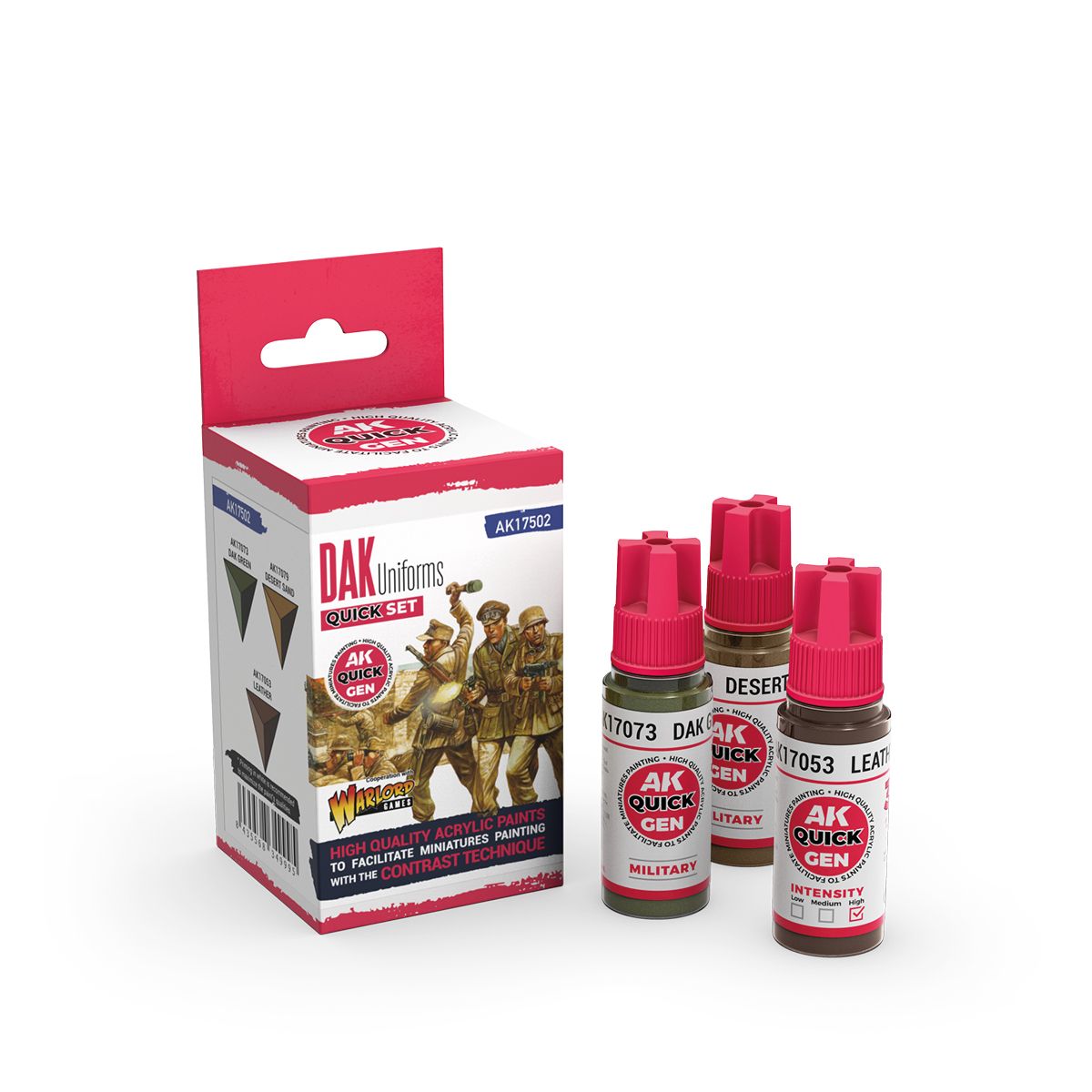 AK Interactive QUICK GEN Dak Uniforms Set