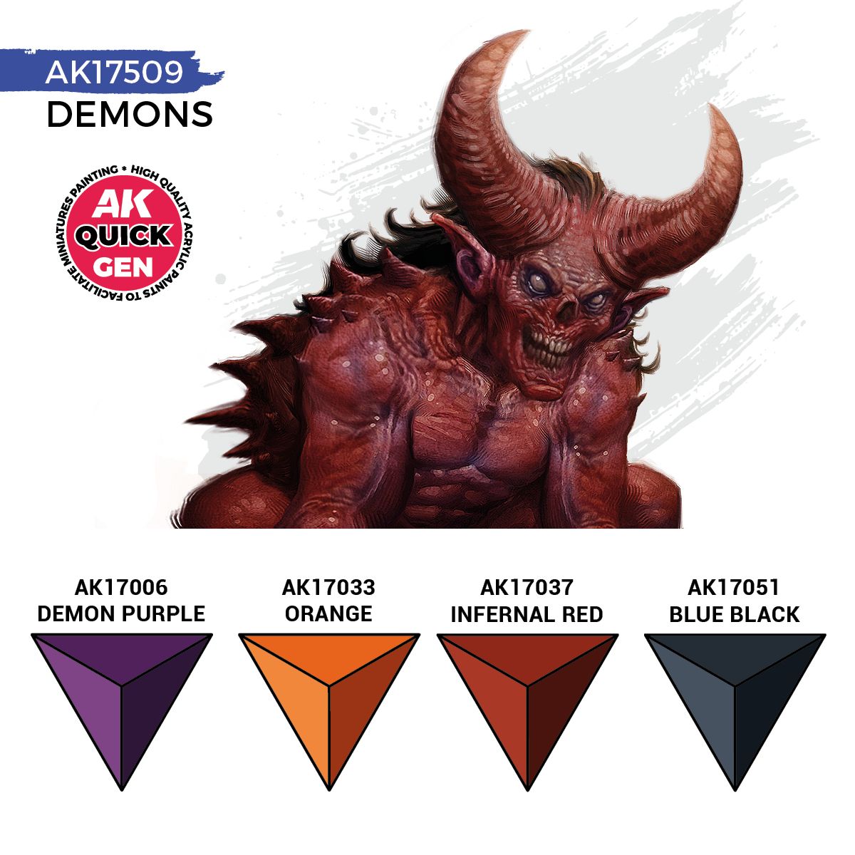 AK Interactive QUICK GEN Demons Set