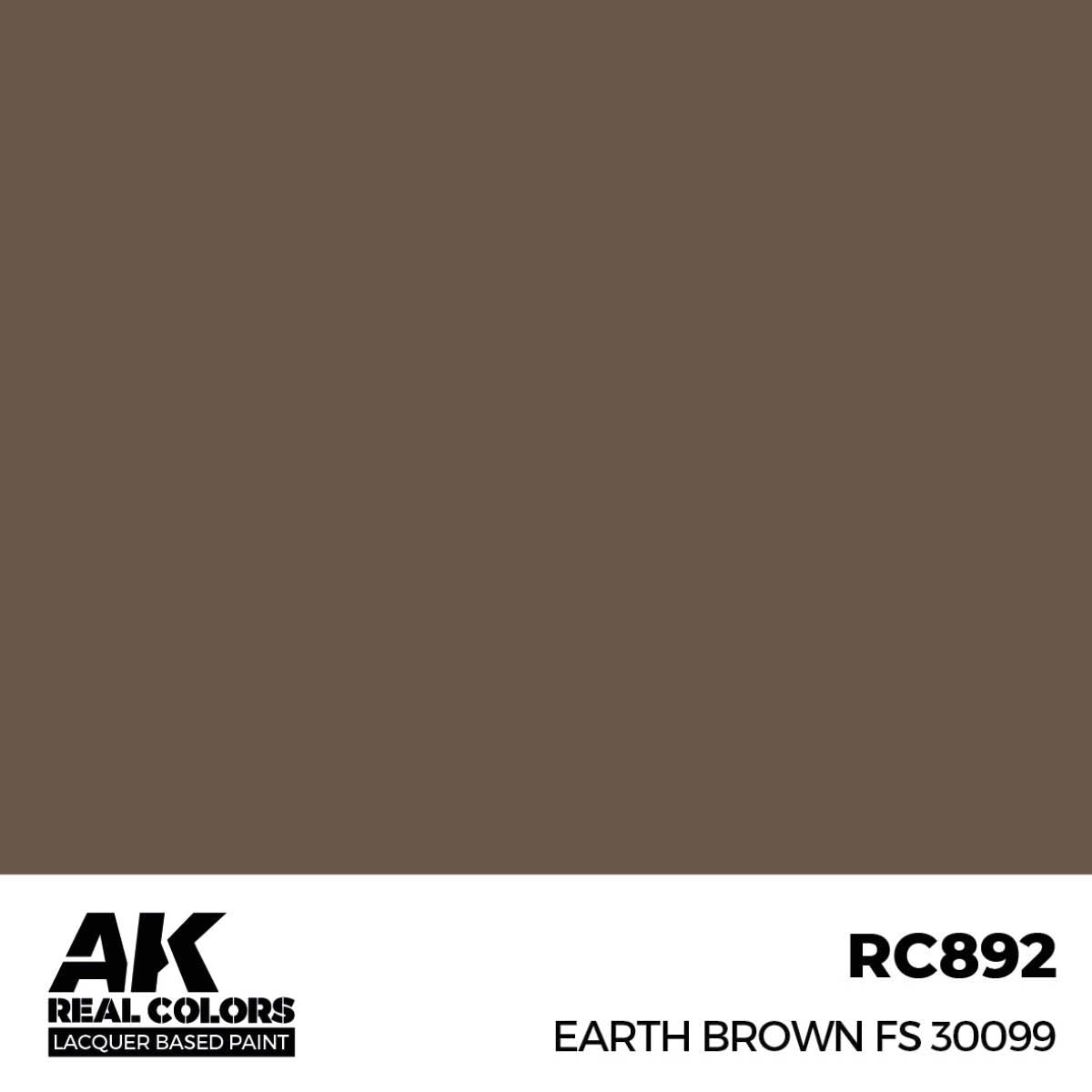 AK Interactive REAL COLORS Earth Brown Fs 30099 17 ml.