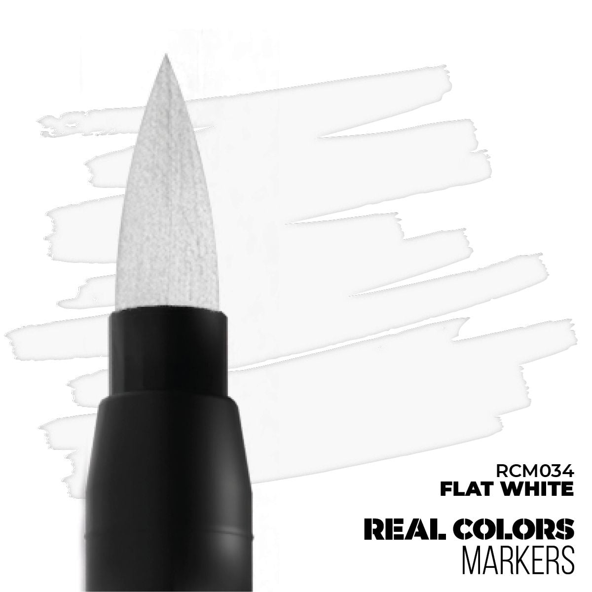 AK Interactive REAL COLORS MARKERS Flat White