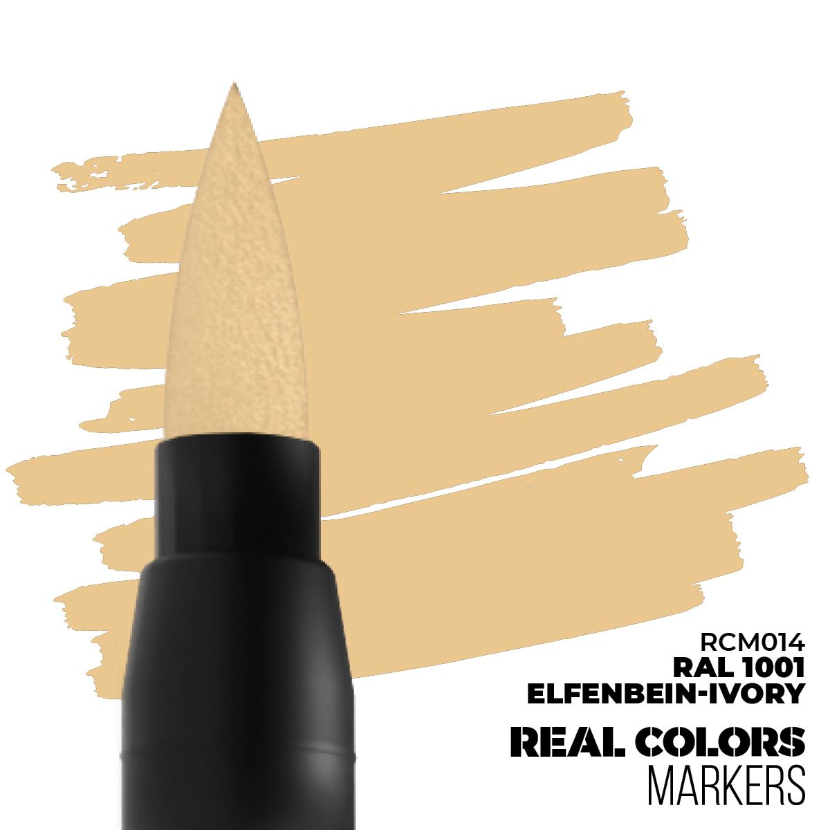 AK Interactive REAL COLORS MARKERS Ral 1001 Elfenbein-Ivory