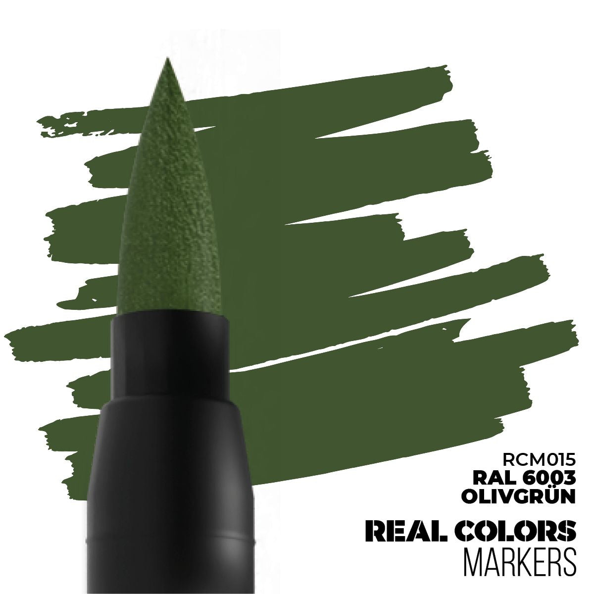 AK Interactive REAL COLORS MARKERS Ral 6003 Olivgrün