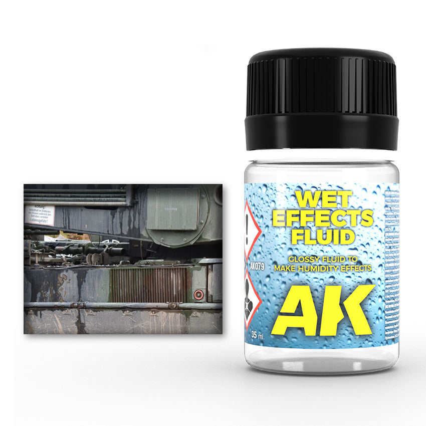 AK Interactive Enamel Effects Wet Effect Fluid