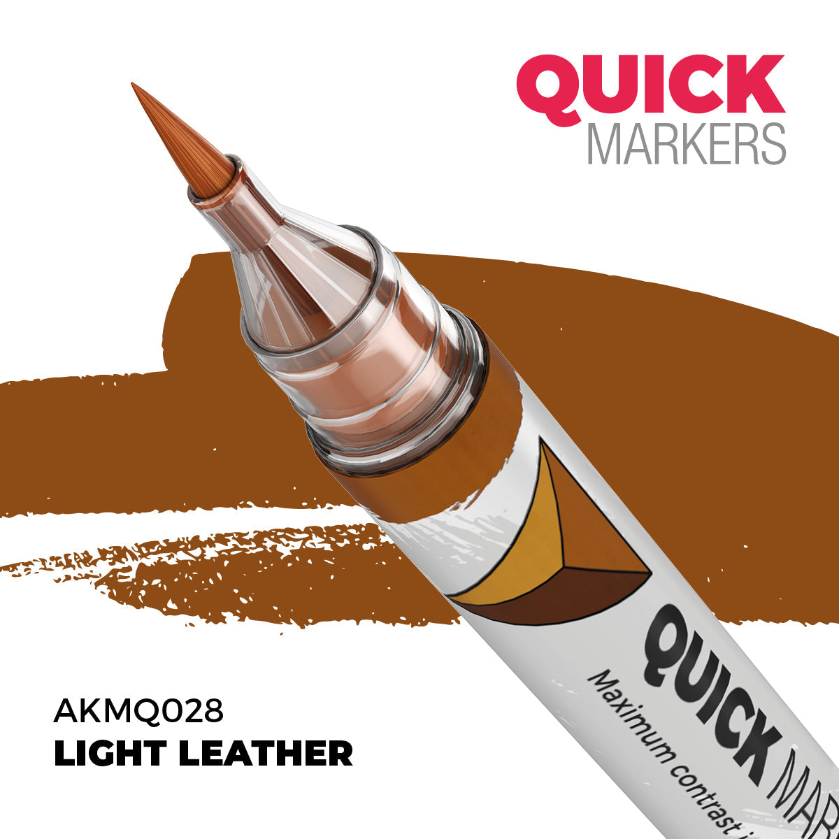 AK Interactive LIGHT LEATHER - QUICK MARKER