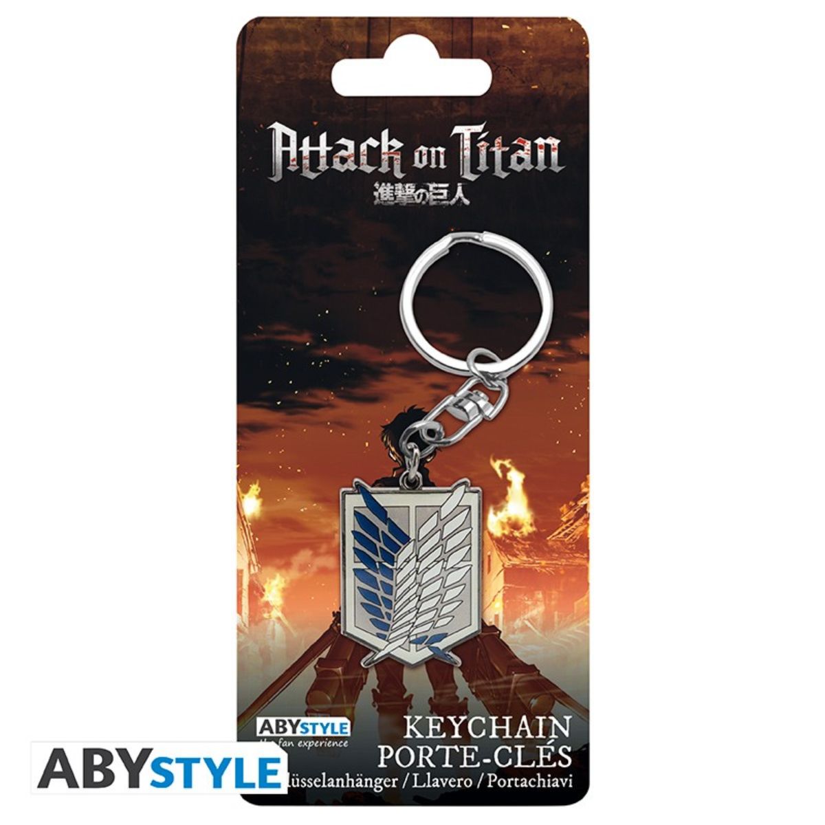 Attack On Titan Keychain Scouts