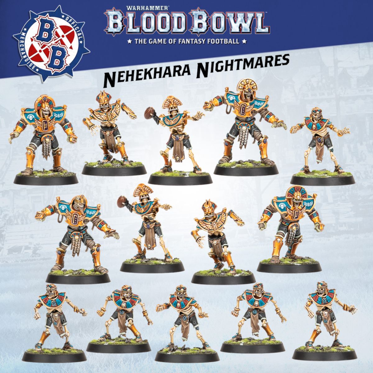 Blood Bowl Tomb Kings Team