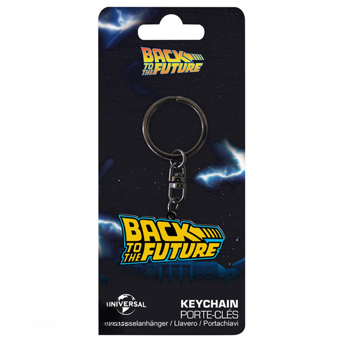 Back To The Future Keychain Logo