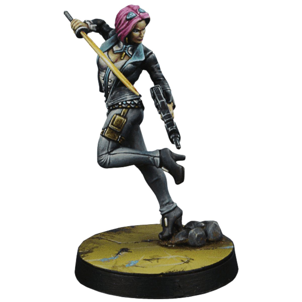 Corvus Belli Infinity Miranda Ashcroft; Authorized Bounty Hunter (Combi Rifle)
