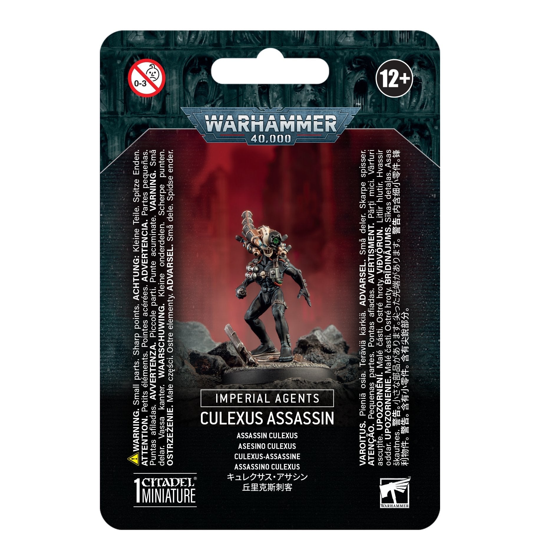Warhammer 40.000 Imperial Agents Culexus Assassin