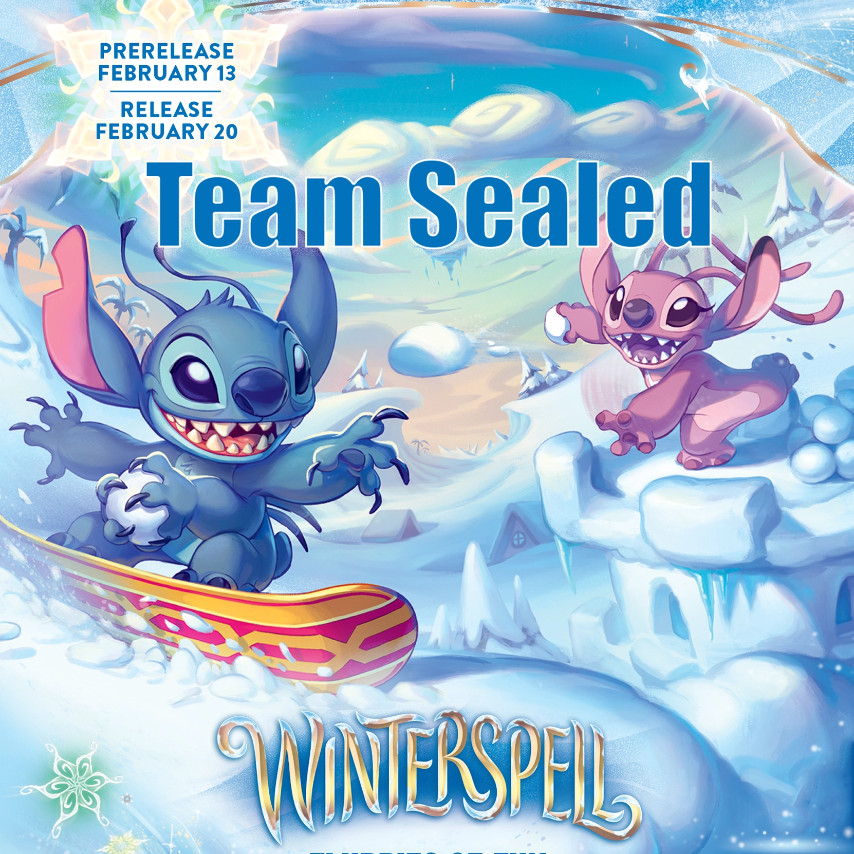 Disney Lorcana Winterspell Release Event Team Sealed - 13.02.2026