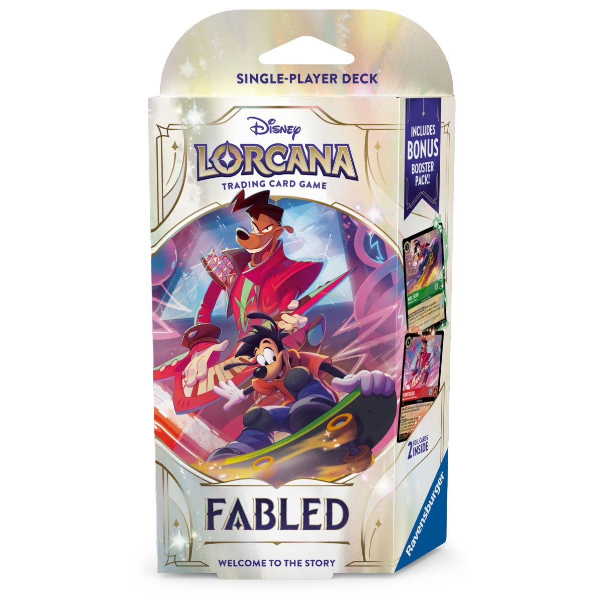 Disney Lorcana Fabled Starter Deck Powerline & Max Englisch