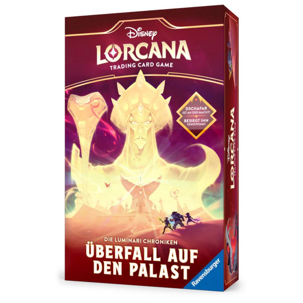 Disney Lorcana Domäne von Dschafar Überfall auf den Palast Geschenkbox Deutsch