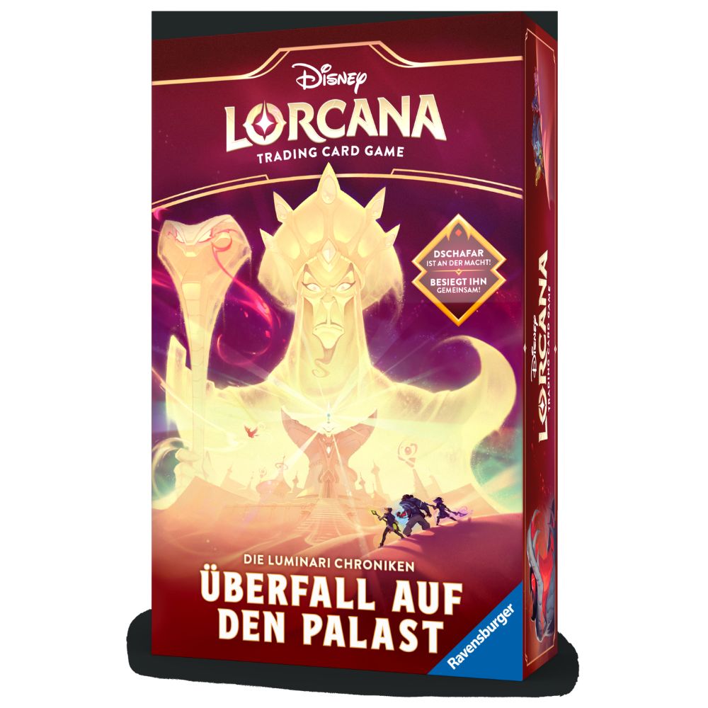 Disney Lorcana Domäne von Dschafar Überfall auf den Palast Geschenkbox Deutsch
