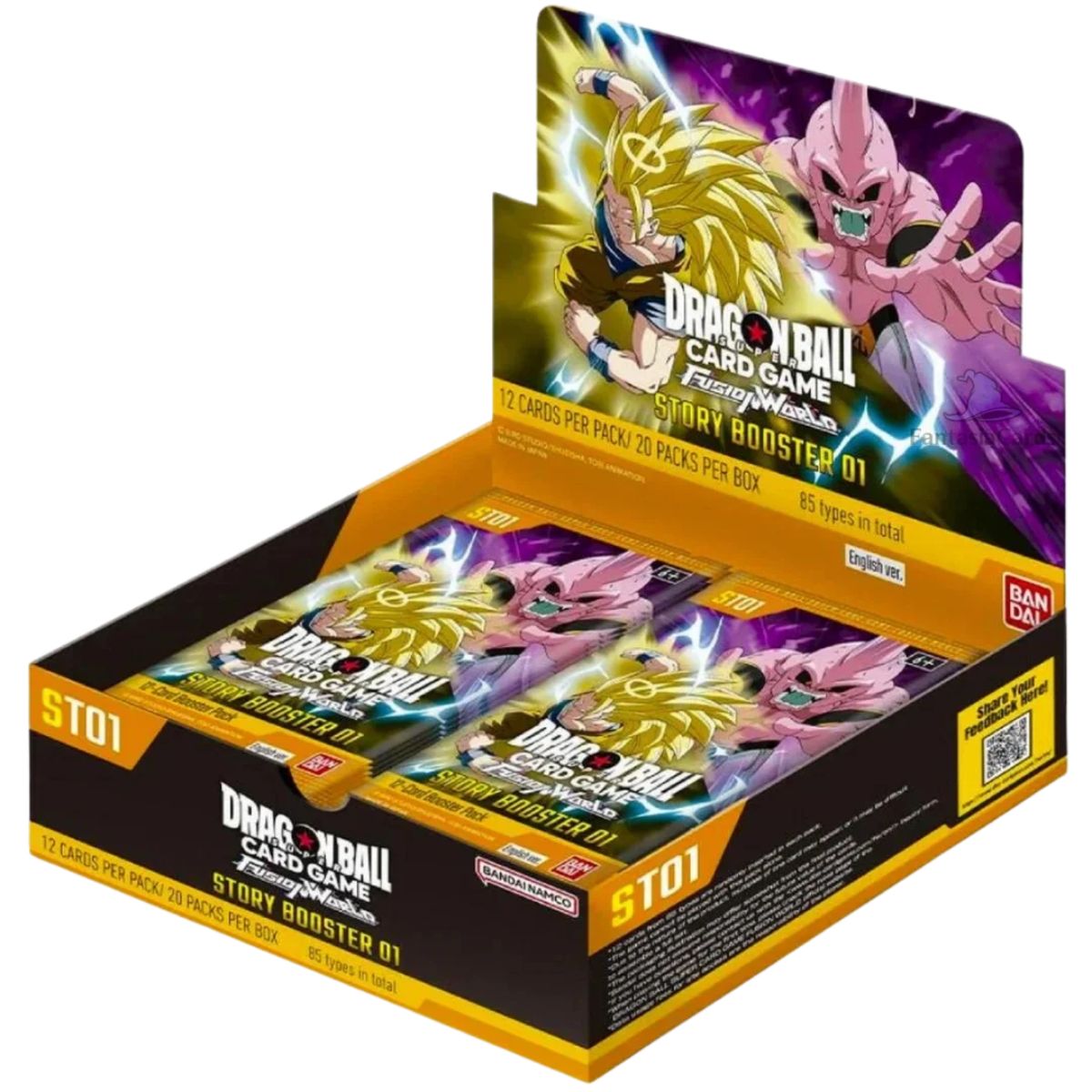 DragonBall Super Card Game Fusion World ST01 Story Booster Display Englisch