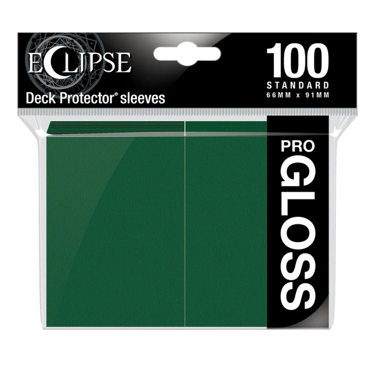 Ultra Pro Eclipse Gloss Standard Sleeves Forest Green 100Stk.