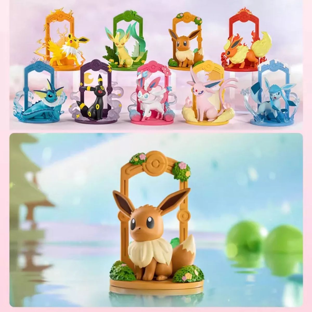 Funism Pokémon Blind Box Eevee "Start" Series Figuren