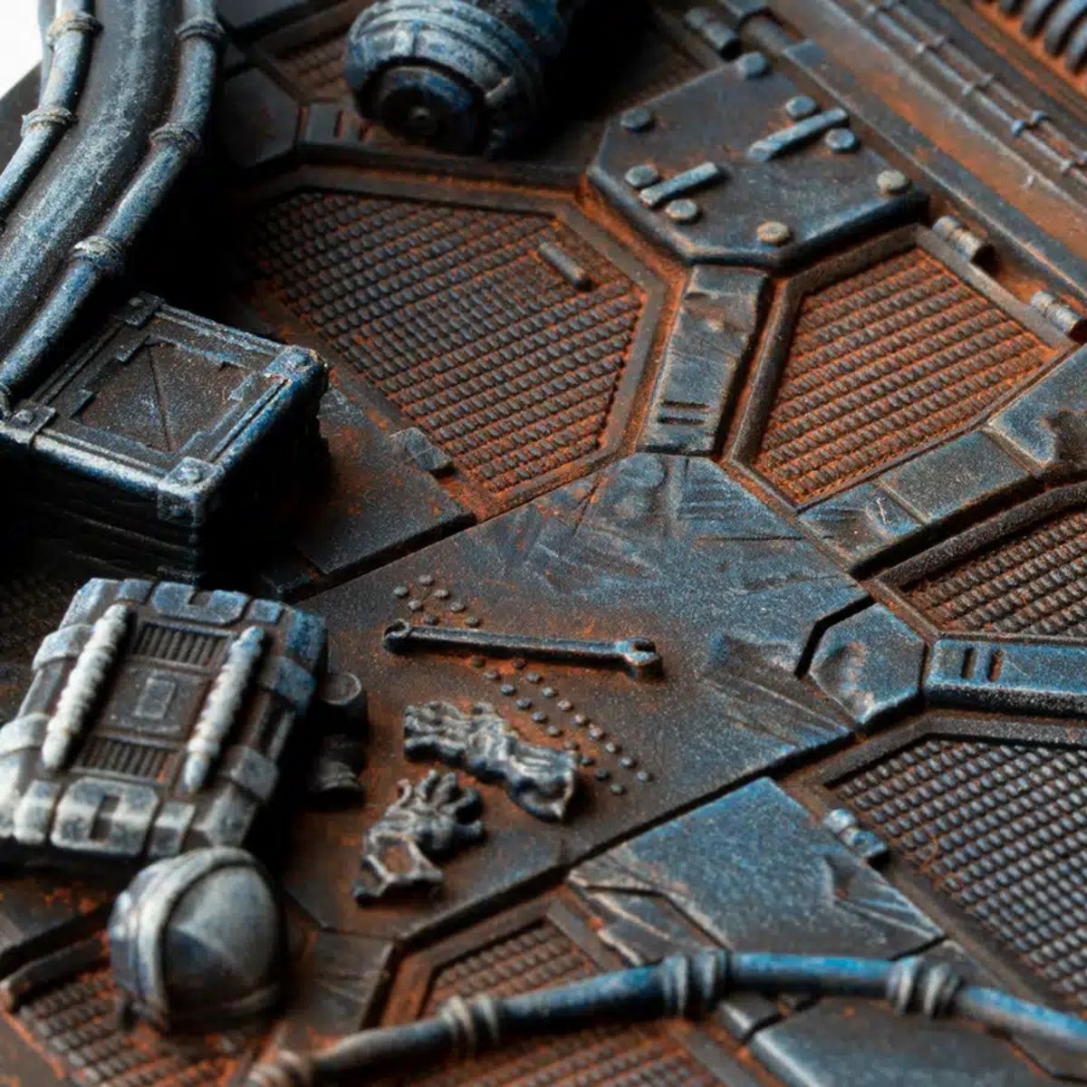 Gamers Grass Spaceship Corridor Bases, Round 100mm (x1)