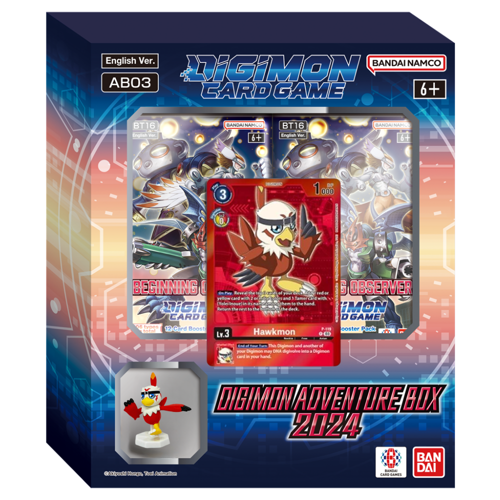 digimon card game adventure box 3 Digimon Card Game Adventure Box 3 AB03 Hawkmon