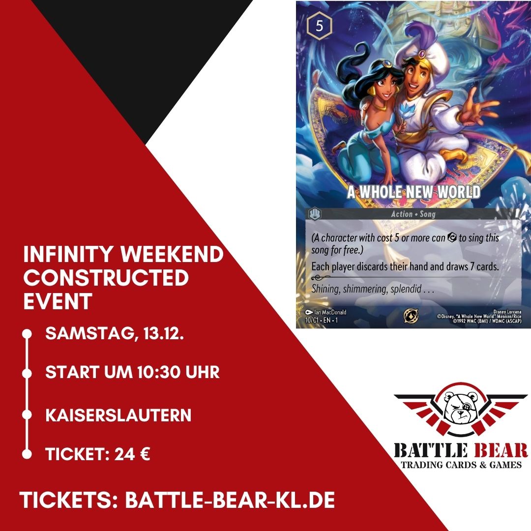 Infinity Weekend Constructed Event - 13.12.2025