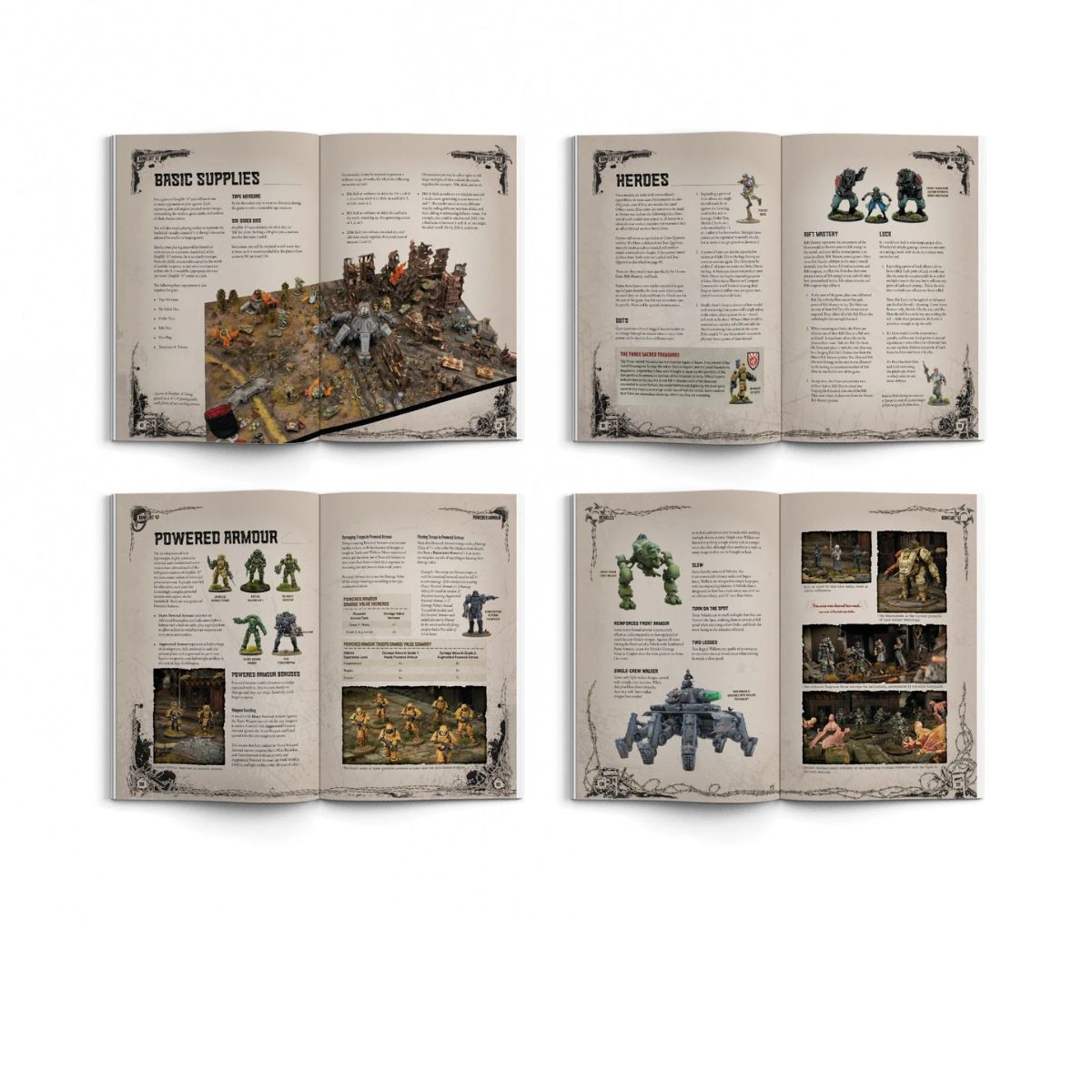 Konflikt'47 Mini Regelwerk Englisch