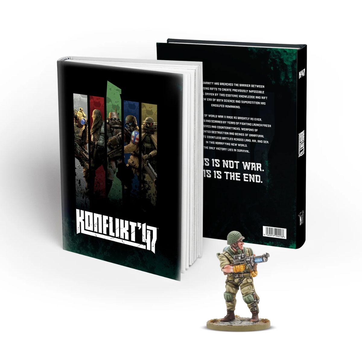 Konflikt'47 Regelwerk Englisch US Special miniature