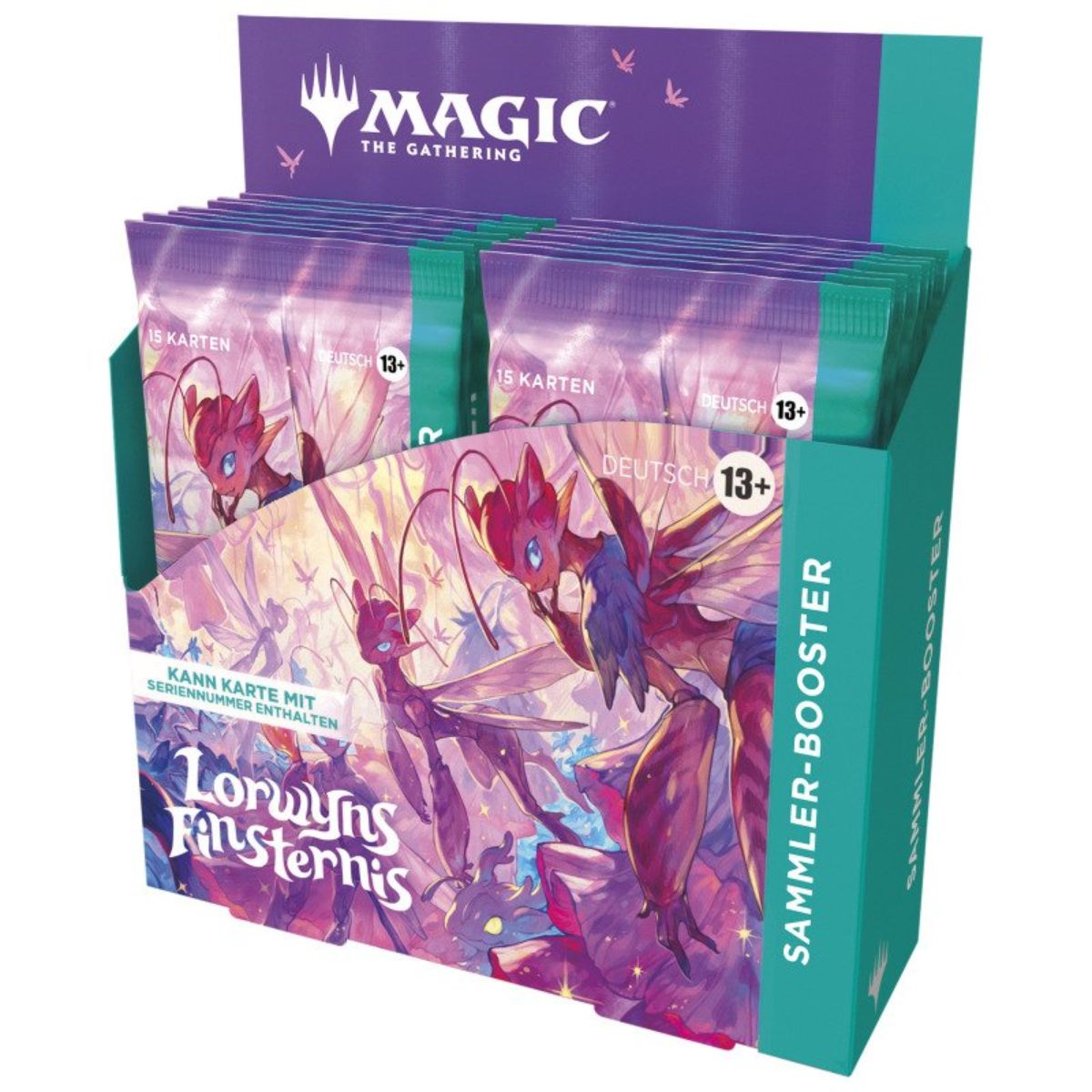 Magic: The Gathering Lorwyns Finsternis Coollector Booster Display (12 Packs) Deutsch