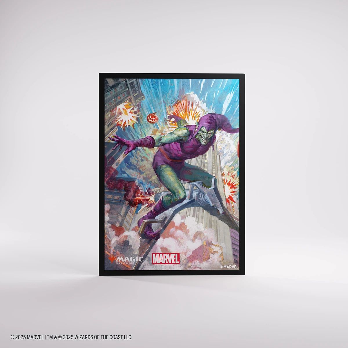 Magic The Gathering Marvel's Spider-Man Premium Art Sleeves Green Goblin