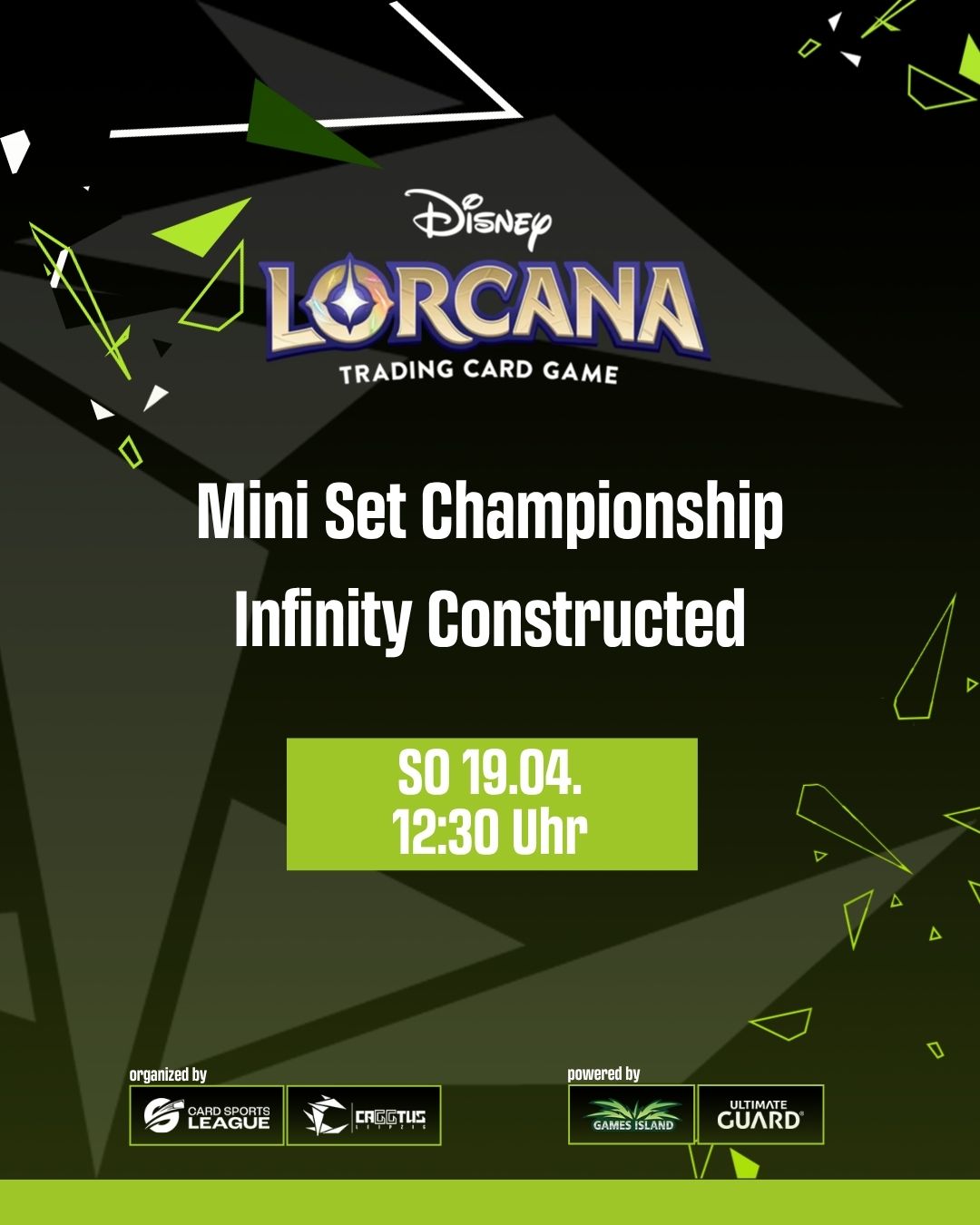CAGGTUS Disney Lorcana Public Event - Mini-Set Championship Infinity - SO 12:30 Uhr