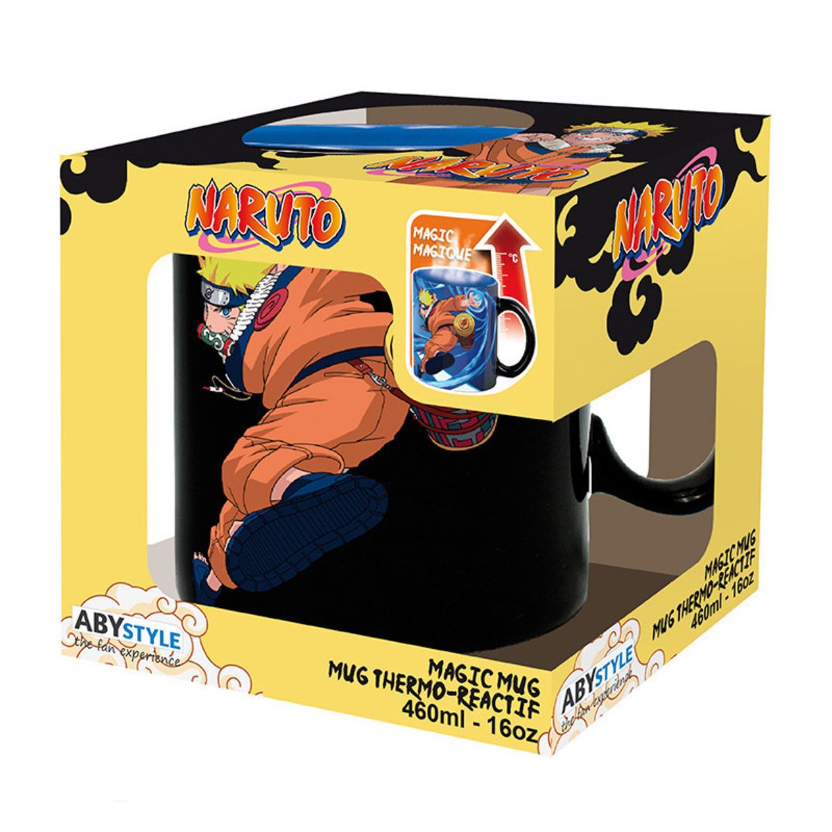 Naruto Shippuden Naruto & Sasuke Tasse Heat Change (460 ml)