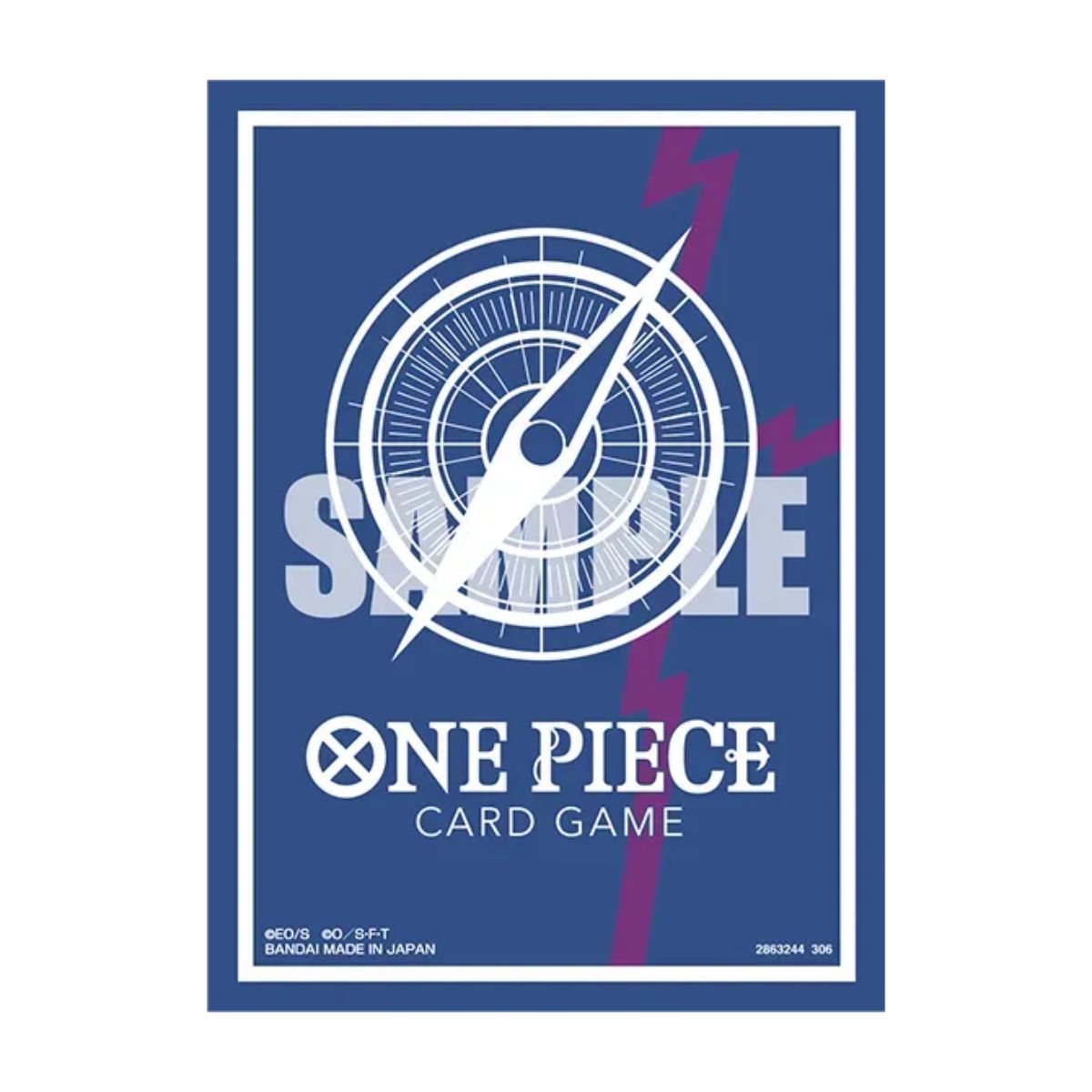 One Piece Official Sleeve Standard Blue Version Rocks.D.Xebec