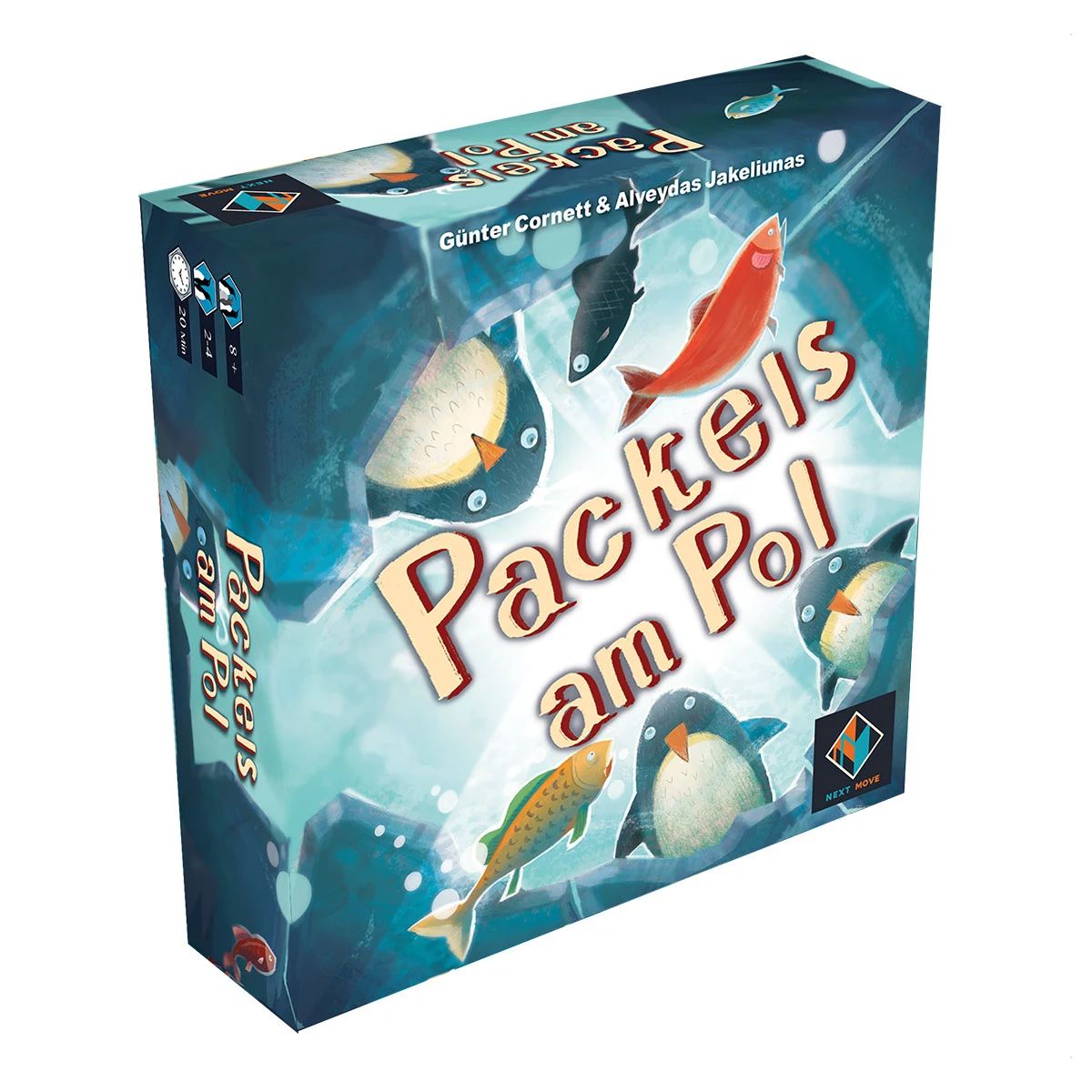 Packeis am Pol
