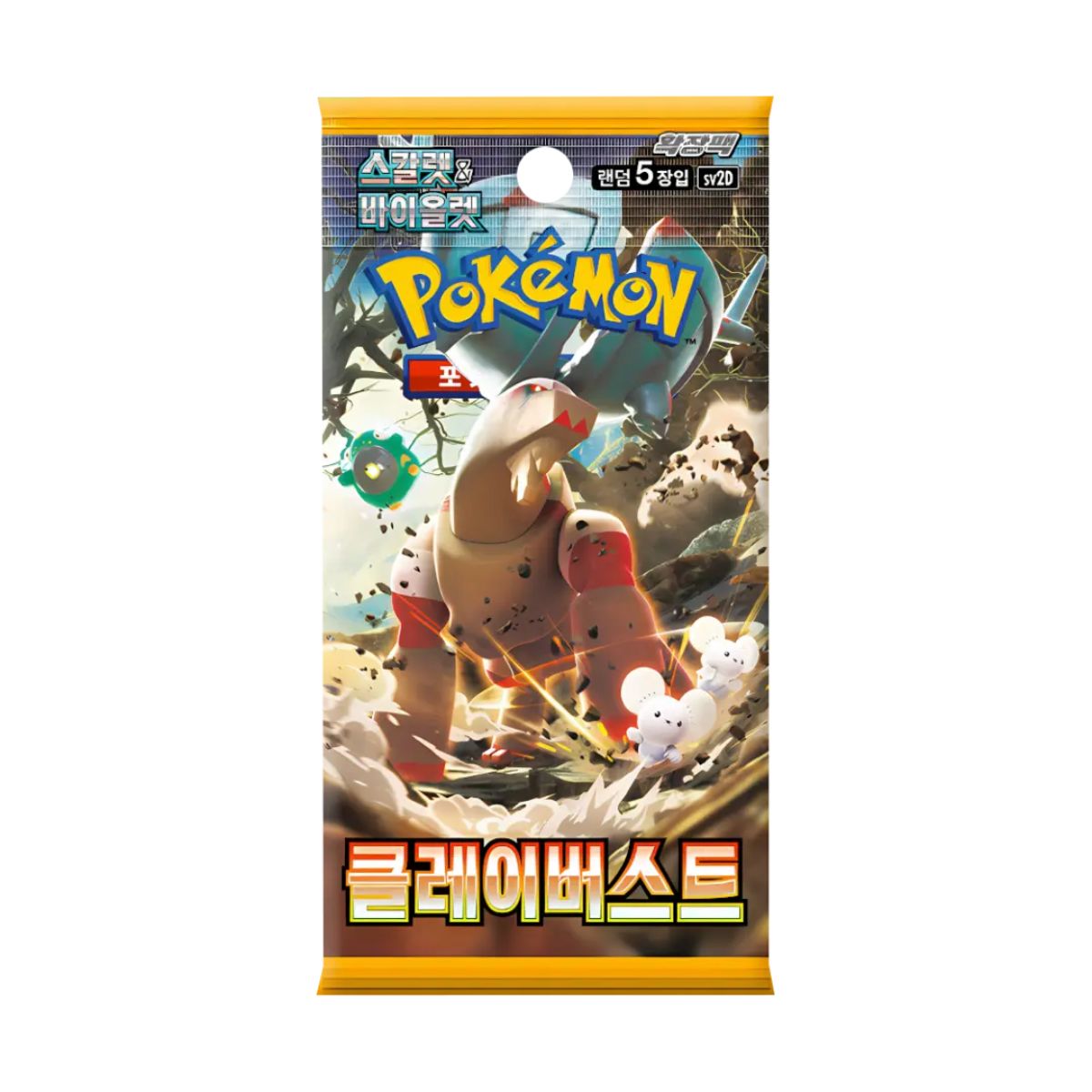 Pokemon Clay Burst Booster Koreanisch