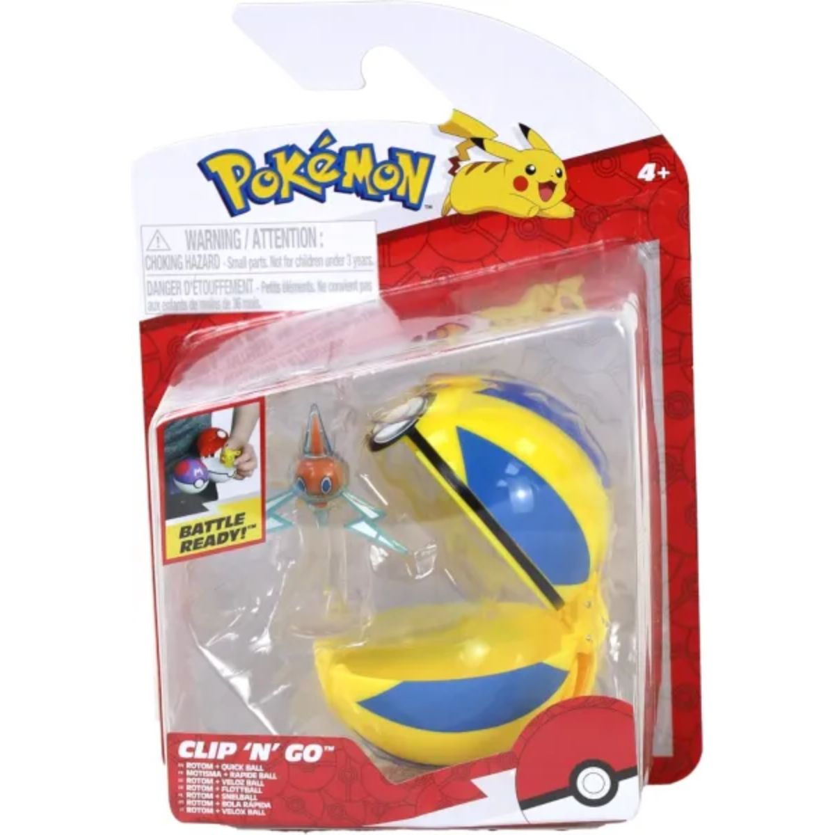 Pokémon Clip 'N' Go Rotom mit Flottball