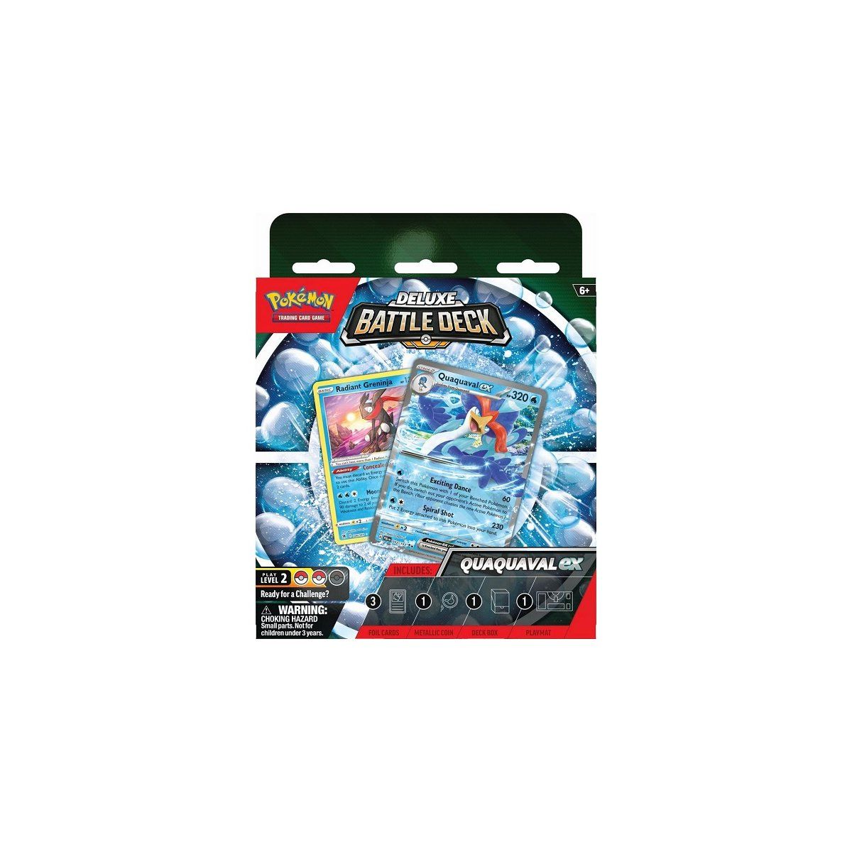 Pokémon Deluxe Battle Deck Quaquaval Ex Englisch