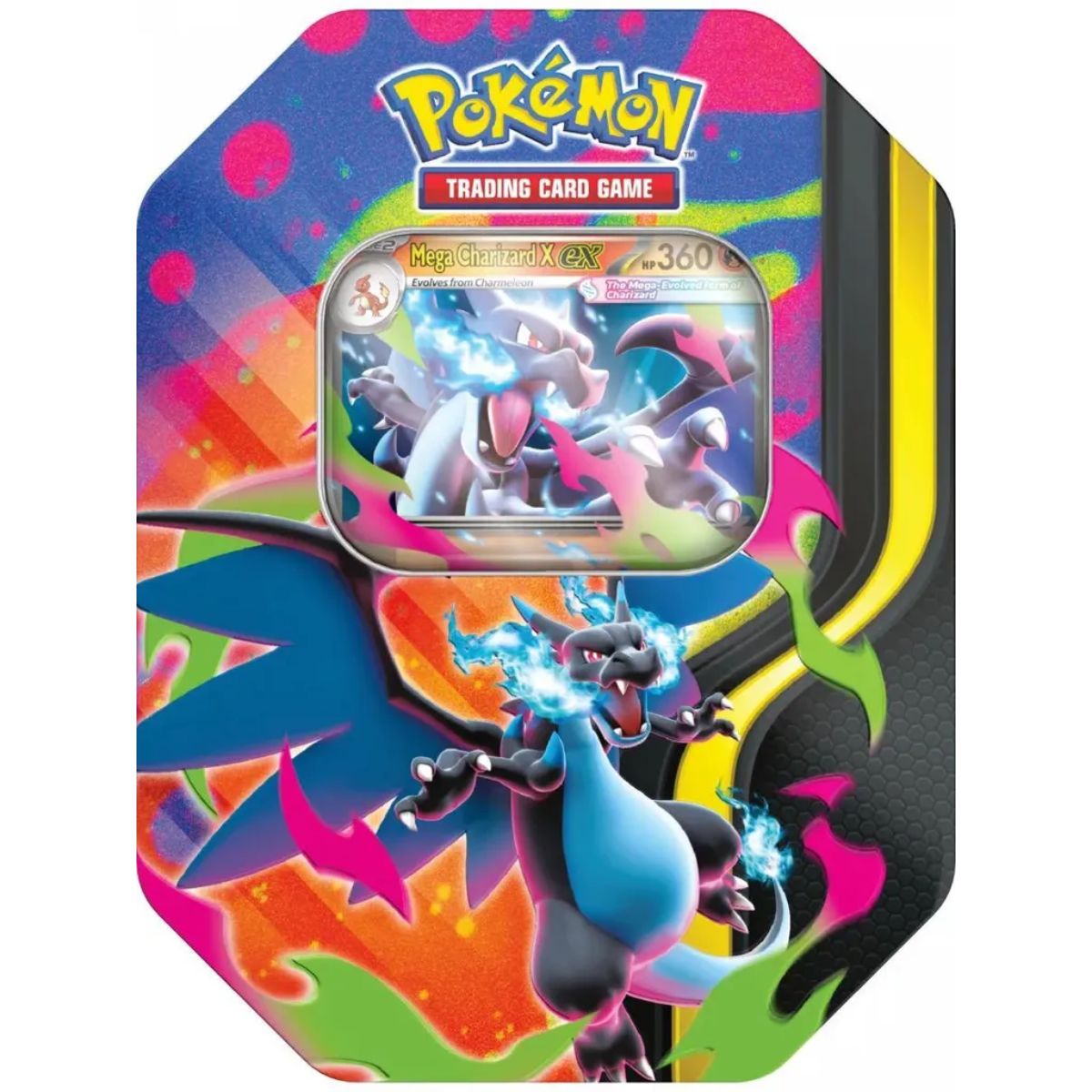 Pokémon Mega Charizard X Tin 126 Englisch